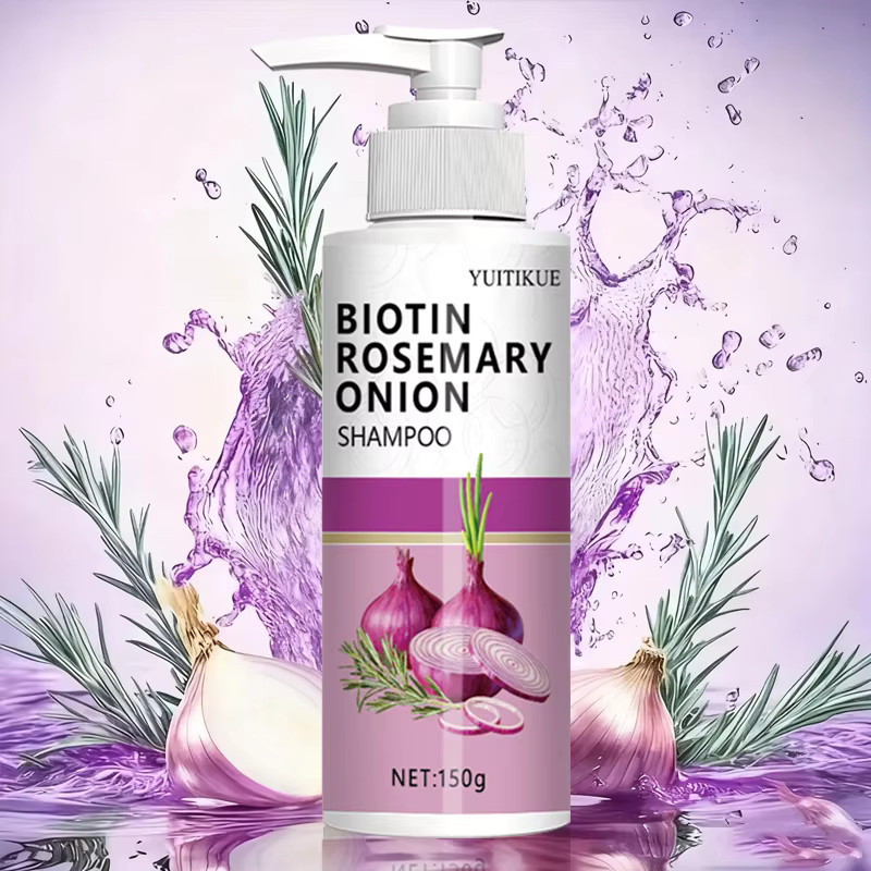 YUITIKUE Biotin Anti-Haarausfall-Shampoo, 150 g, Unisex - Bild 3