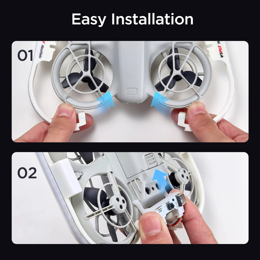 VIFLY NeoHalo LED-Lichtleiste für DJI Neo - Bild 4