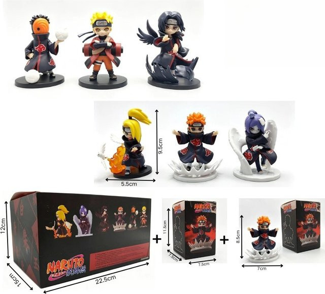 Bandai Naruto Shippuden Akatsuki, Anime-Figur, Blind Box, Einzelfigur - Bild 1