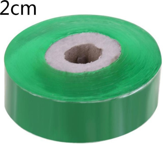 LChome Garten Veredelungsband Grün, Selbstklebende Wickelfolie für Obstbäume und Sämlinge, Breite: 2 cm - Bild 1