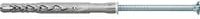 Fischer Langschaftdübel SXRL aus Nylon in Grau, Durchmesser: 8 mm, Länge: 100 mm, 50 Stück - Bild 1