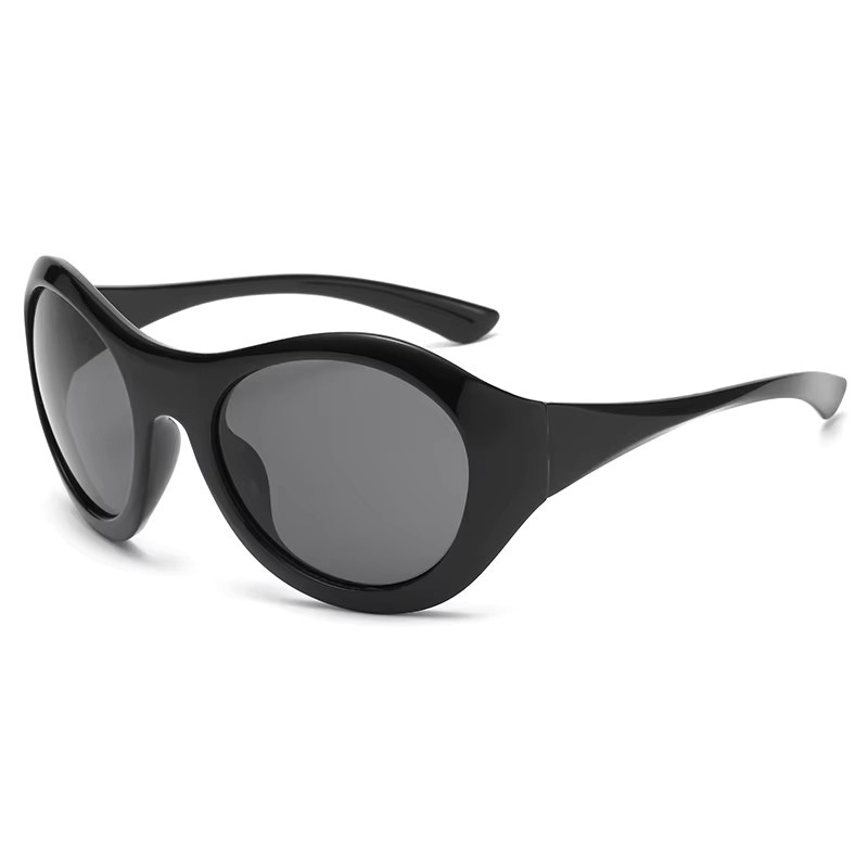Julyrays Sonnenbrille, Oval, Vollrand, Kunststoff, Unisex - Bild 2