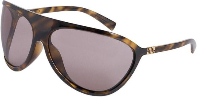 Miu Miu SMUA01_E11Z_FE06I_C_075 Sonnenbrille Piloten, Acetat, Braun, Unisex - Bild 1