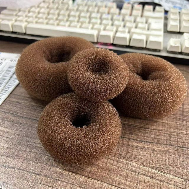 Haar Donut Schaum Schwamm für Frisuren, Damen - Bild 1