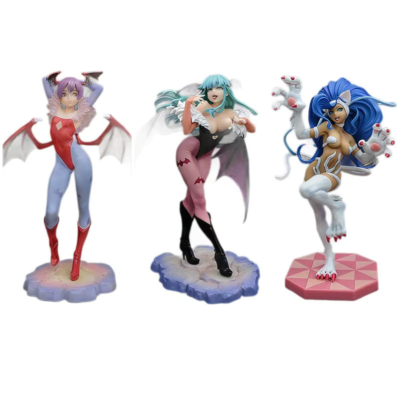 Bandai Darkstalkers Morrigan Aensland, Anime-Figur, Kunststoff - Bild 3