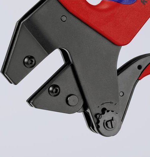 Knipex Crimp-Systemzange 97 43 200 ohne Crimpeinsatz - Bild 1