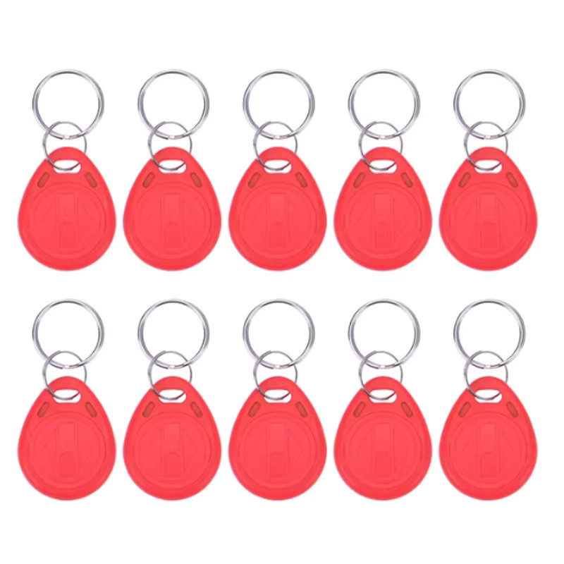 10 Stück RFID Keyfobs 125 kHz schreibgeschützte TK4100 EM4100 Proximity Smart Secure Door Entry Access Control ID Schlüsselanhänger Token Tag - Bild 2