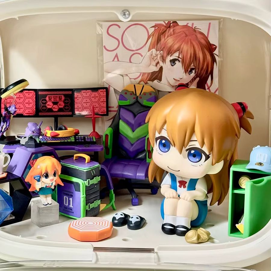 Bandai Anime Evangelion Figur Q Version aus PVC in Multicolor, Höhe: 10 cm - Bild 4