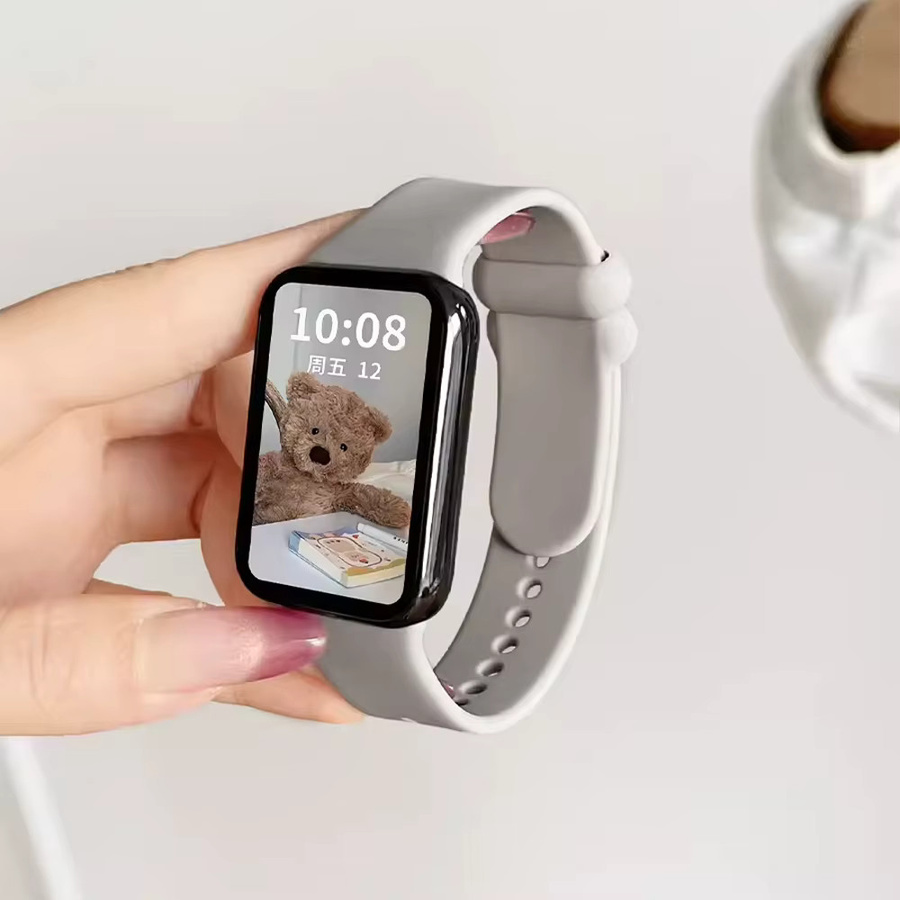 Xiaomi Uhrenarmband Silikon, Weiß, Unisex - Bild 2