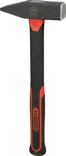KS Tools Schlosserhammer mit Fiberglasstiel in Schwarz, Gewicht: 750 g - Bild 1