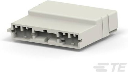 TE Connectivity 282009-1 Box in Weiß - Bild 1