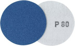 Starcke Gewebe-Klett-Schleifscheibe ZA in Blau, Durchmesser: 150 mm, Körnung: 60 - Bild 1
