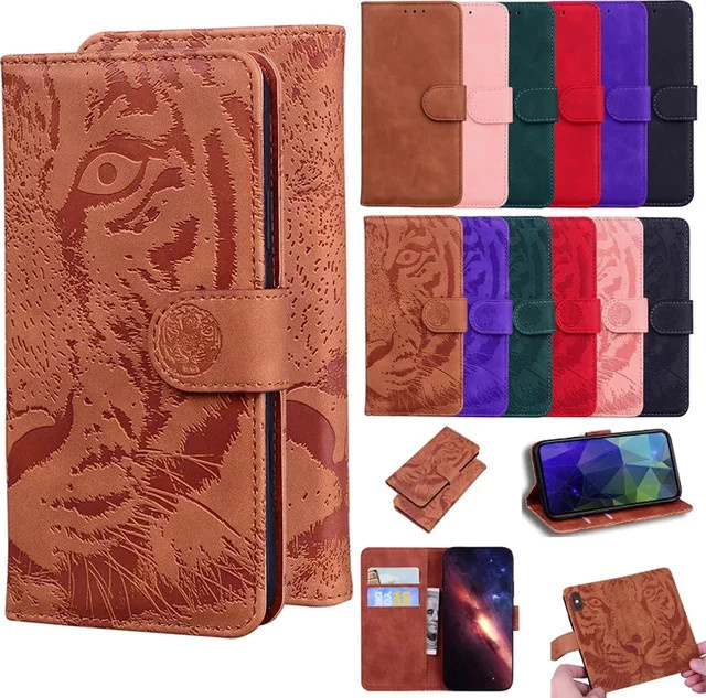 Magnetische Leder-Klapphülle von JESSLEI für iPhone 13 bis 17 Pro Max, 14 bis 16 Plus, 16e und 17 Air mit Wallet-Funktion und Standfunktion in Schwarz - Bild 1