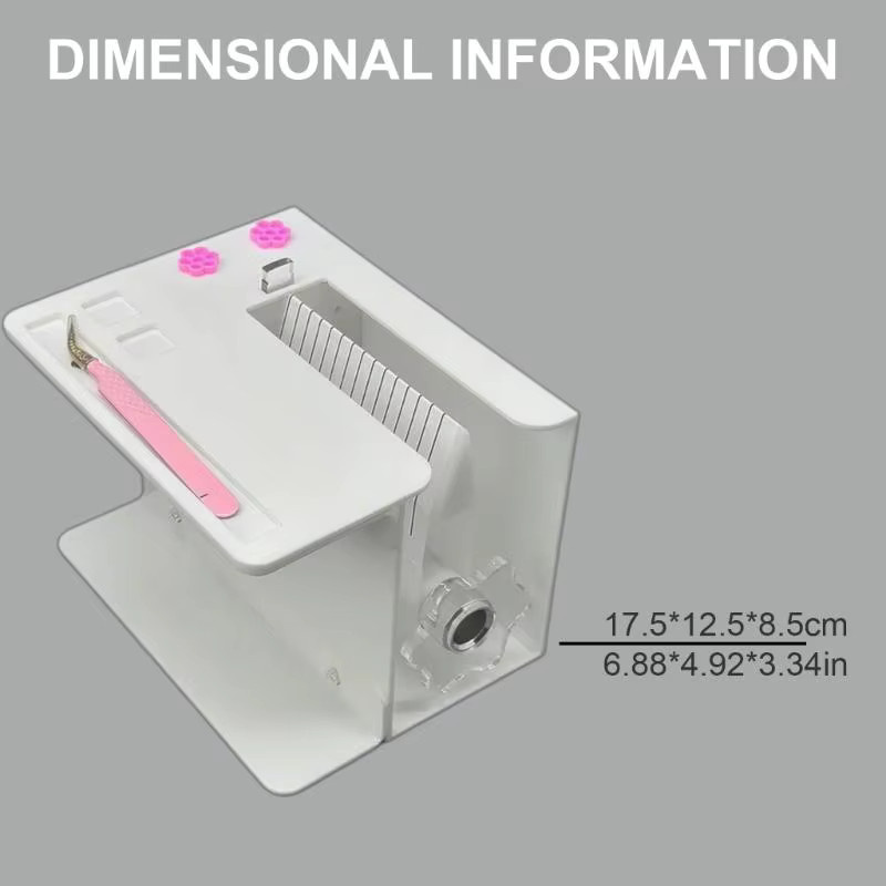 L8rd Wimpern-Separatoren, Pink, Unisex - Bild 2