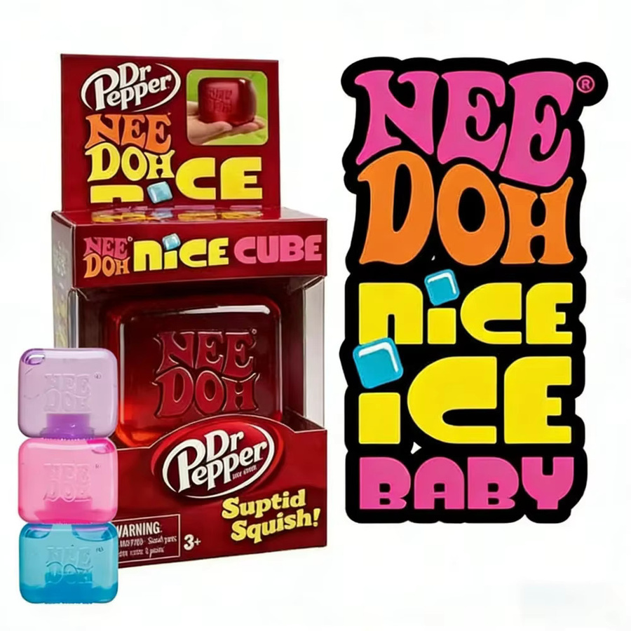 NeeDOH Modell Weiches Squishy Spielzeug, Würfel - Bild 2