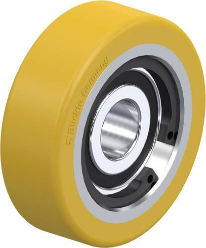 Blickle Führungsrolle FSTH 40x13/10-8K in Gelb mit Stahlkomponenten, Rad-Durchmesser: 40 mm, Tragfähigkeit (max.): 60 kg - Bild 1