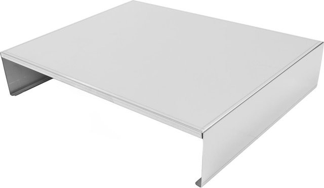 KaiSai Herdabdeckung aus Edelstahl in Silber als zusätzliche Arbeitsfläche für Induktionskochfelder, B/T/H: 40 x 30 x 5 cm - Bild 1