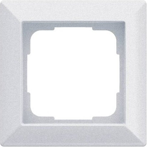Opus Rahmen 55 512.101.43 aus Aluminium in Silber und Weiß - Bild 1