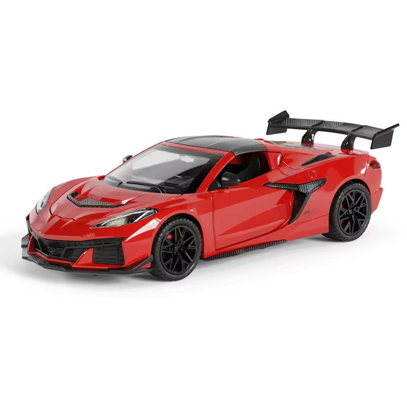 Maisto Corvette C8 ZR1X 2026 Modellauto, 1:32, Metall, mit Rückziehfunktion, Sound und Licht - Bild 1