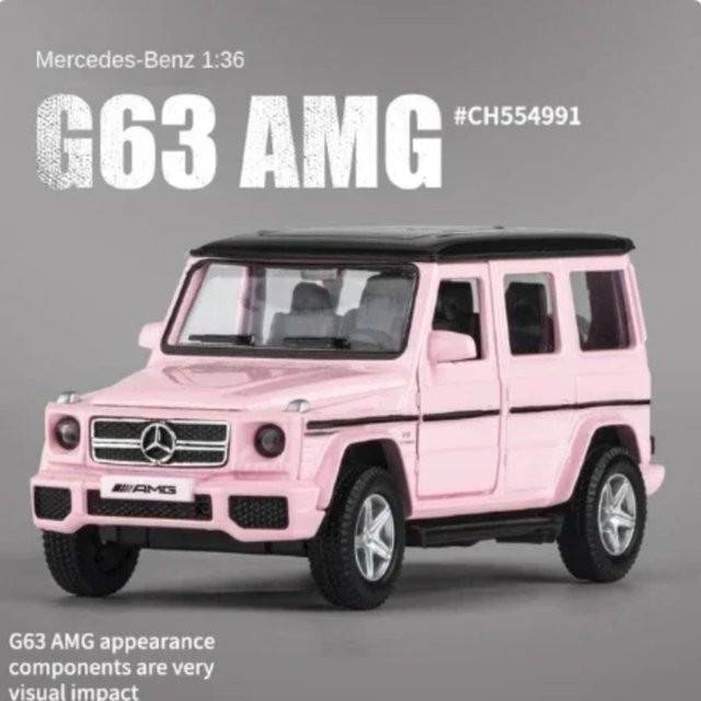 WELLY Mercedes Benz G63 Amg Replik Druckguss Modellauto - Bild 1