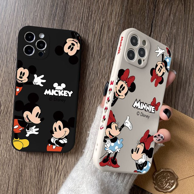 Disney Mickey und Minnie Maus Handyhülle für Xiaomi Redmi Note 15 14 13 12 11 K90 K80 Turbo 4 14C 13C 12C Pro Plus 4G 5G Cover - Bild 1