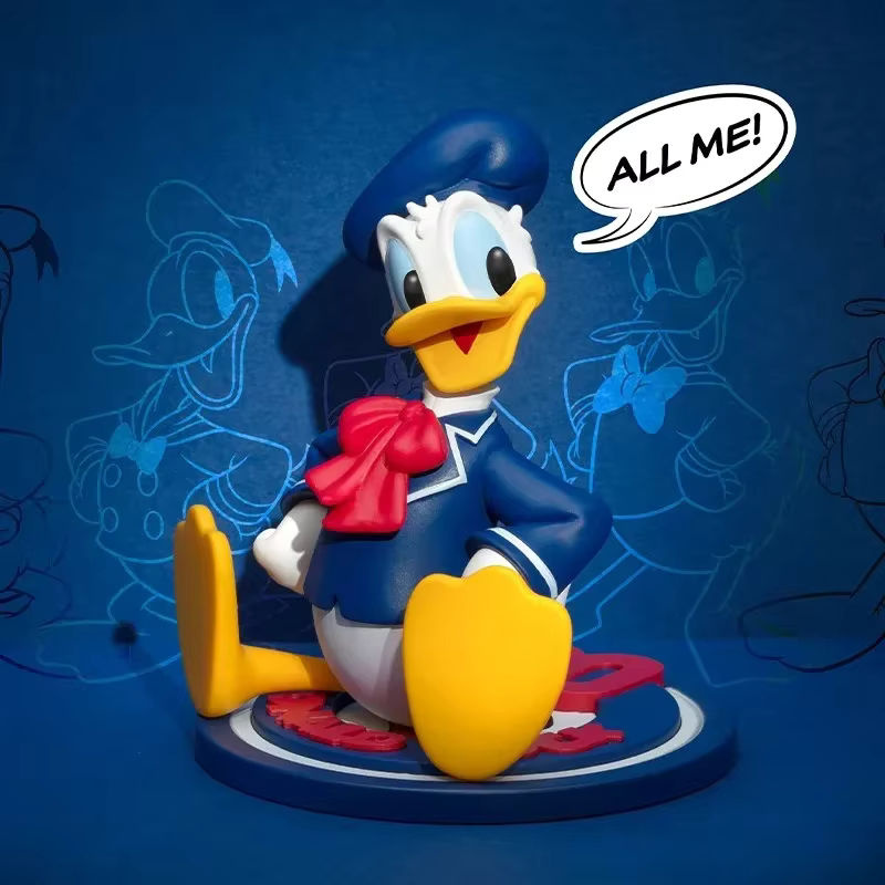 POPMART Disney Donald Duck 90. Jahrestag Serie Blind Box Mehrfarbige Anime Action Figure aus Kunststoff - Bild 2