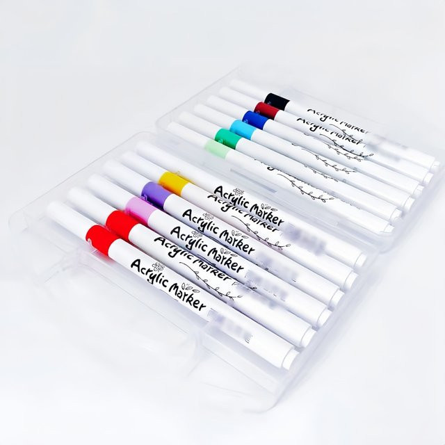 Acrylmarker Set mit Aquarell-Effekt in Mehrfarben für Kunst und kreative Projekte - Bild 1