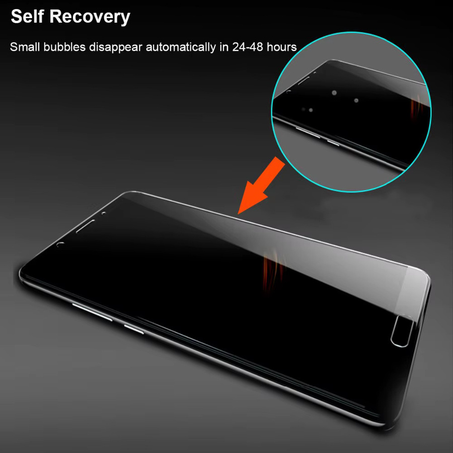 3er Pack Nubia Red Magic 10 und Red Magic 9 Pro Plus Hydrogel Schutzfolien aus TPU, transparente Vollabdeckung Displayschutzfolie mit Werkzeug - Bild 3