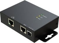PowerWalker SNMP Box Erweiterungsmodul in Schwarz mit USB-C und USB-A Anschlüssen - Bild 1