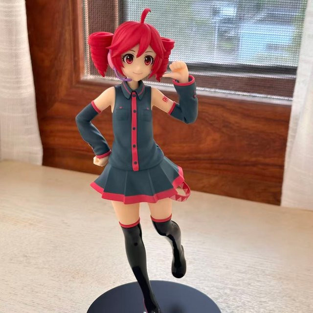 Bandai Utau Kasane Teto Premium Chokonose PVC-Actionfigur, Einzelfigur - Bild 1
