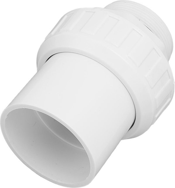 mfySpace G2 Außengewinde Pool Filter Pumpe Adapter Fitting Schnell Anschluss Ersatzteil in Weiß - Bild 1