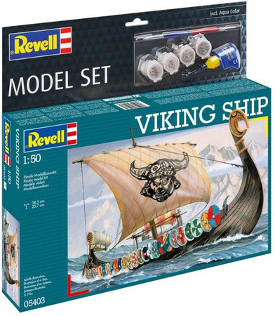 Revell Viking Ship, Model Set, Piraten, 1:50, Kunststoff