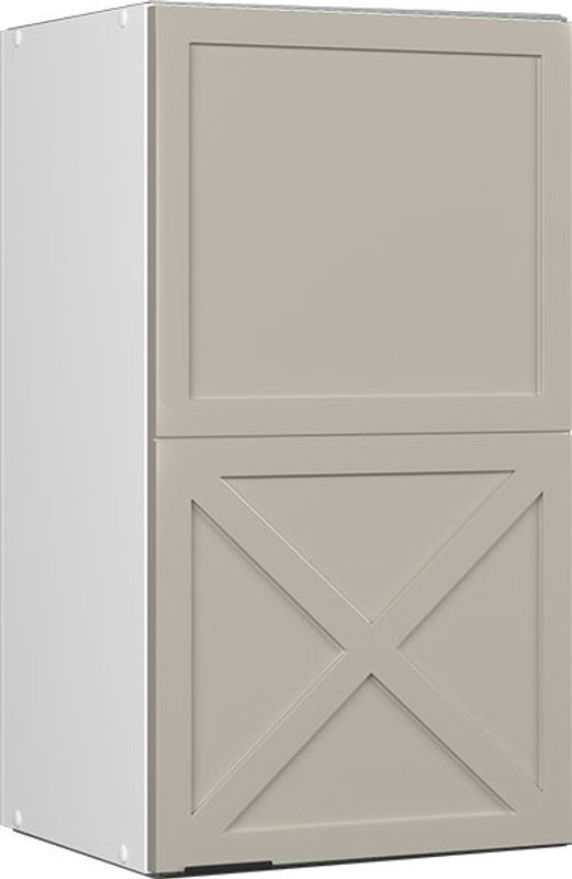 Vicco Hängeschrank Fame-Line Küchenschrank in Weiß Grau Beige mit Soft-Closing-Scharnieren und Regalböden, Breite: 40 cm - Bild 2