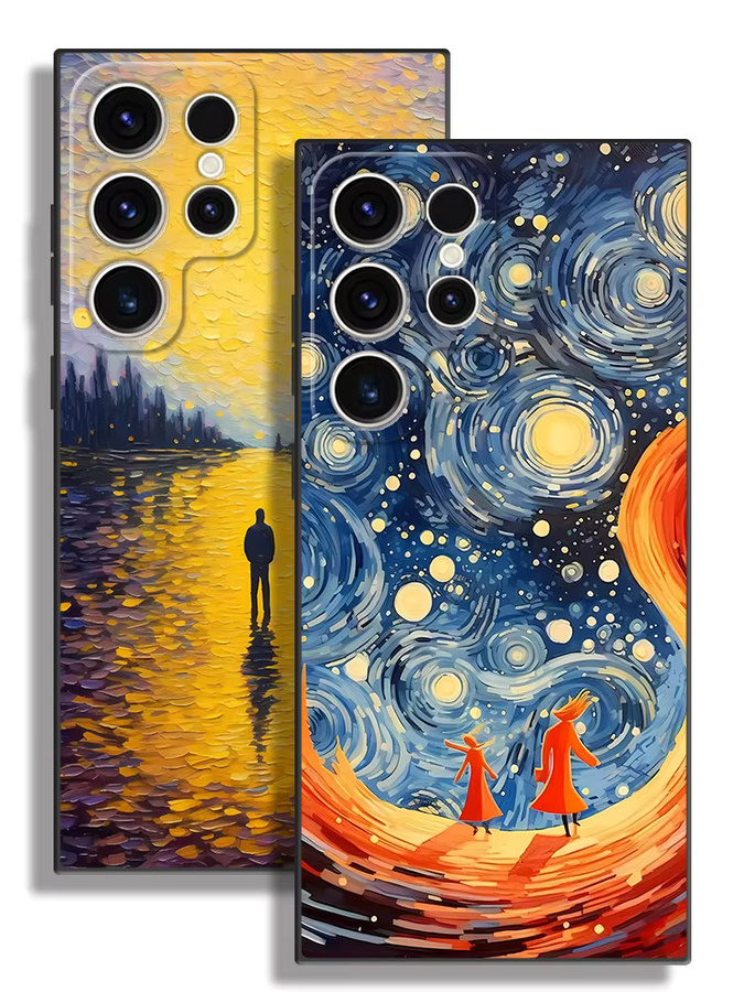 Van Gogh Handyhülle für Samsung Galaxy S22 Plus S21 5G S21 FE S24 S25 Ultra S20 S23 Ultra S22 Ultra Cover in Multicolour - Bild 4