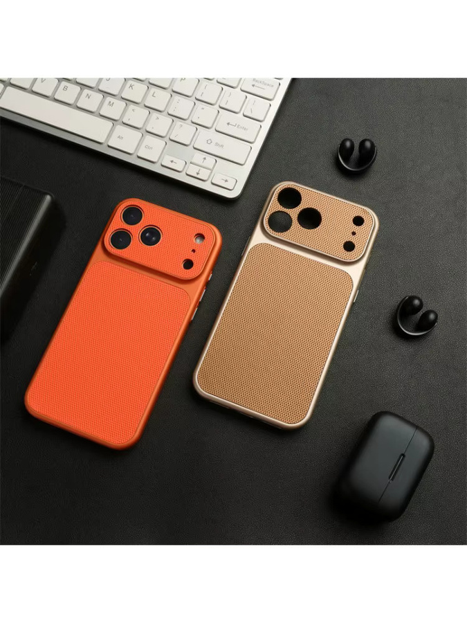 Magnetische Leder-Handyhülle von OLPAY für iPhone 17 Air, 16, 15, 14, 13, 12 Pro Max in Schwarz mit MagSafe Kompatibilität - Bild 2