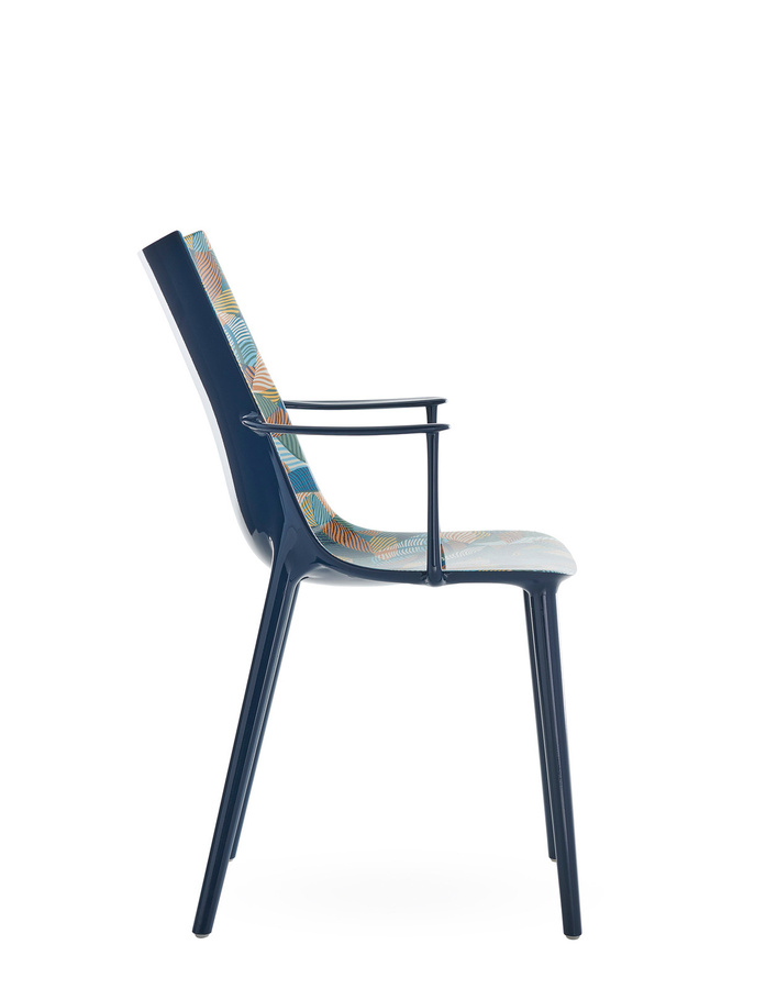 Kartell H H H Stuhl Graphic Impressions in Multicolour mit Armlehnen und abstraktem Design - Bild 2
