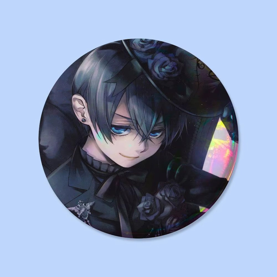 Brosche Ciel Phantomhive Anime-Charaktere, Cosplay-Pin - Bild 4