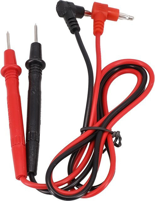 Multimeter Test Sonden Set mit Bananen Anschlüssen für IC Komponententests, 1 Paar, Rot, 1000V 10A - Bild 1