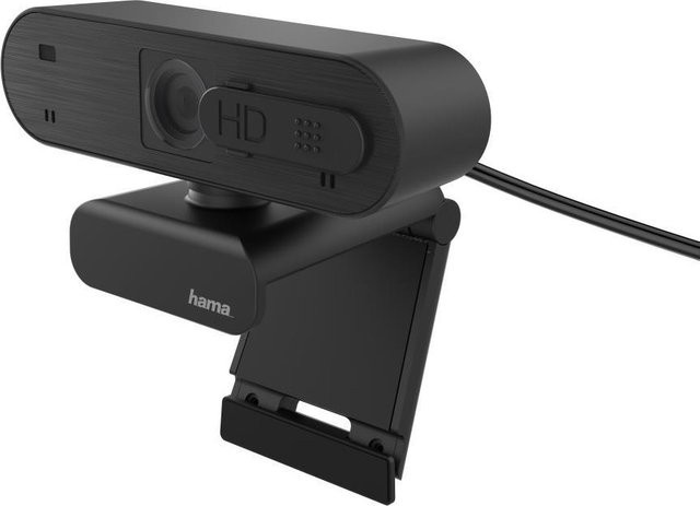 Hama Webcam C-600 Pro Full HD in Schwarz mit USB-A Anschluss - Bild 1