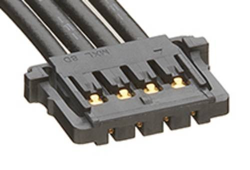 Molex Buchsengehäuse-Kabel Schwarz mit 1.50mm Rastermaß 151320400 - Bild 1