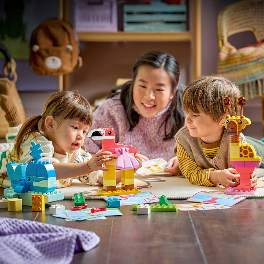 LEGO DUPLO Wir Bauen Tiere Lernspielzeug ab 3 Jahren - Bild 2