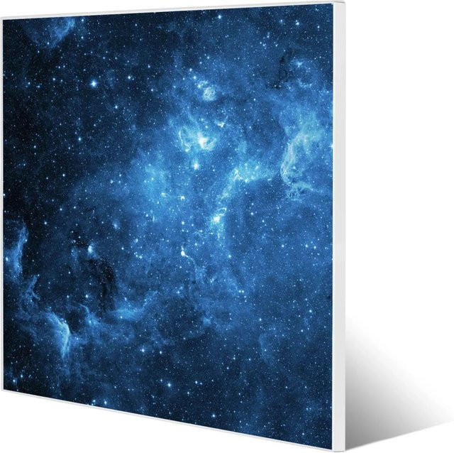 Banjado Magnettafel aus Metall mit Universum Motiv in Weiß, B/H: 50 x 50 cm - Bild 2