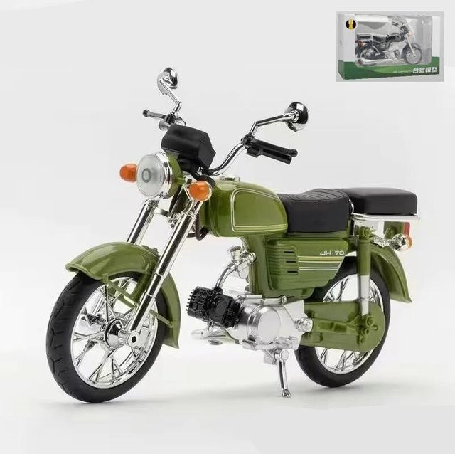 Jialing Jh-70 Rennmotorrad, Legierung, Metall, 1:10, ab 14 Jahren - Bild 1