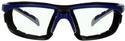 3M Schutzbrille S2001SGAF-BGR-F mit Antibeschlag- und Antikratz-Schutz in Blau, Grau und Transparent nach EN 166 - Bild 2