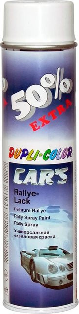 Dupli-Color Cars Rallye-Lack Weiß Glänzend 600 ml - Bild 1