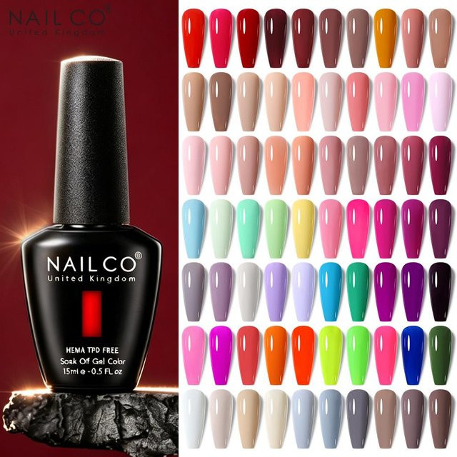 NAILCO Gel-Nagellack, 15 ml, Semi-Permanent, abziehbar - Bild 1