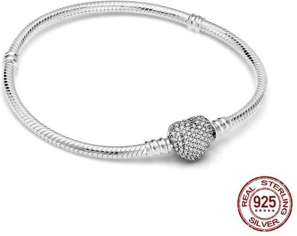 Allbestart Armreif 925 Silber, Schlangenkette, Damen, 18 cm - Bild 1
