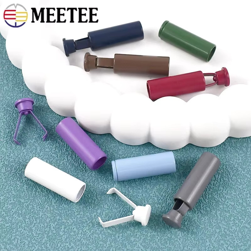 Meetee Metall Schnurstopper in Bunt für DIY Näbzubehör und Kleidungsstücke - Bild 4