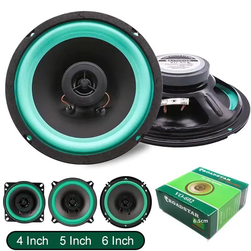 Universal HiFi Koaxial Subwoofer Auto Lautsprecher 160W max in Multicolour für 4/5/6 Zoll - Bild 2