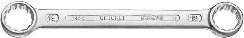 Doppelschlüssel Gedore aus Chrom-Vanadium in Silber, Größe 10 x 11 mm, Länge: 131 mm - Bild 1